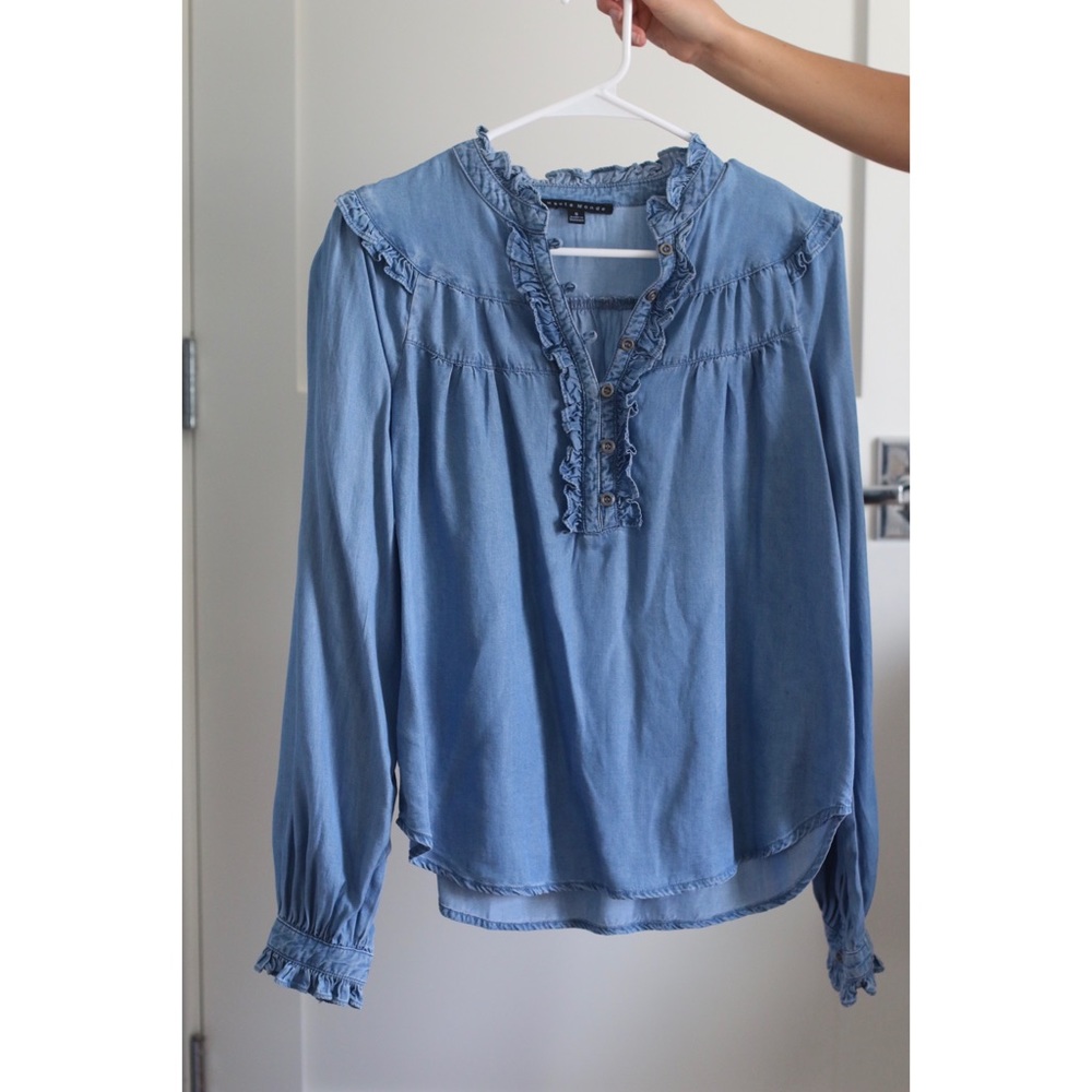 Denim Long Sleeve Shirt